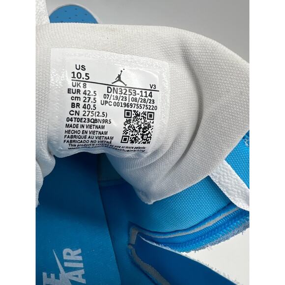 Nike Air Jordan 1 Elevate High UNC Powder Blue White DN3253-114 Womens Size 10.5 - Picture 3 of 12